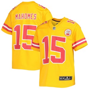 Patrick Mahomes Kansas City Chiefs Inverted Team Game Jersey - Gold Nfl