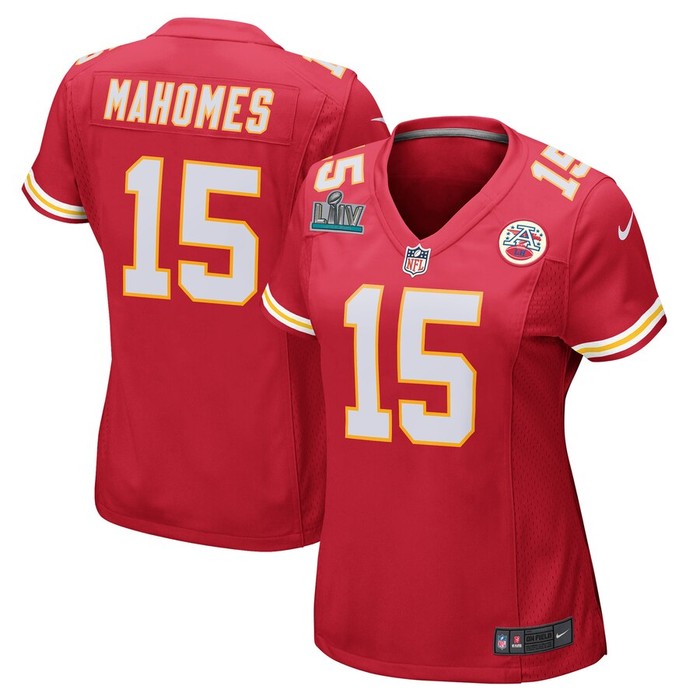 Patrick Mahomes Kansas City Chiefs Nike Womens Super Bowl Liv Game Jersey - Red