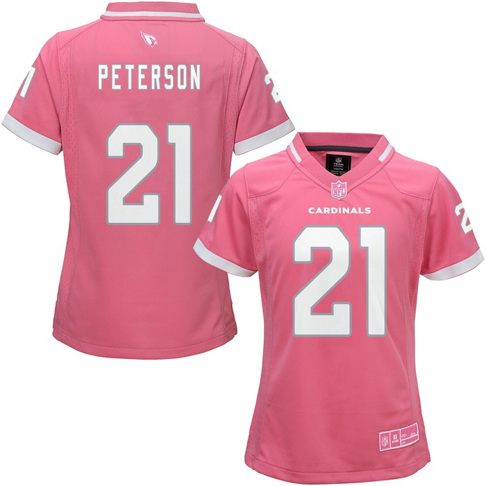 Patrick Peterson Arizona Cardinals Girls Bubble Gum Jersey - Pink Nfl