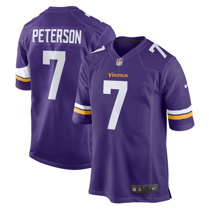 Patrick Peterson Minnesota Vikings Player Game Jersey - Purple Nfl - Cocomos