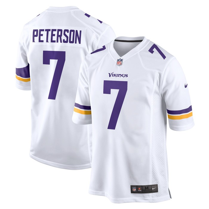 Patrick Peterson Minnesota Vikings Player Game Jersey White Nfl