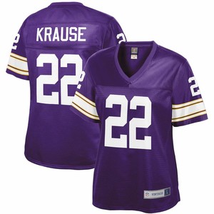 Paul Krause Minnesota Vikings Nfl Pro Line Womens Retired Player Jersey - Purple