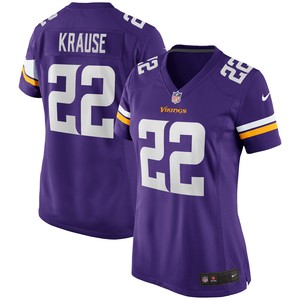 Paul Krause Minnesota Vikings Womens Game Retired Player Jersey - Purple Nfl