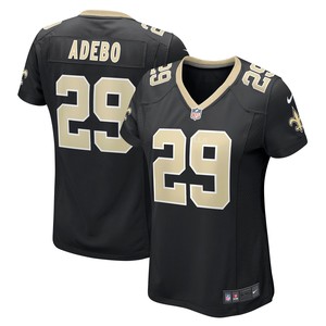 Paulson Adebo New Orleans Saints Womens Game Jersey - Black Nfl