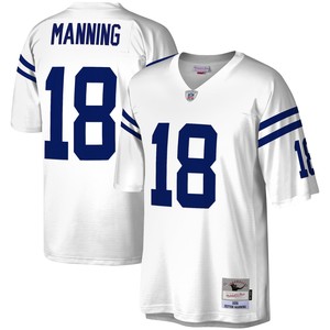 Peyton Manning Indianapolis Colts Mitchell & Ness Legacy Replica Jersey - White Nfl