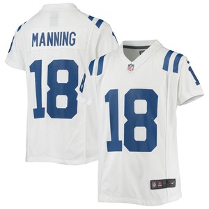 Peyton Manning Indianapolis Colts Retired Player Game Jersey - White Nfl