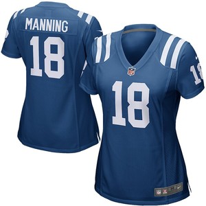 Peyton Manning Womens Indianapolis Colts Nike Retired Player Game Jersey - Royal