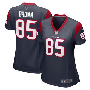 Pharaoh Brown Houston Texans Womens Game Jersey - Navy Nfl