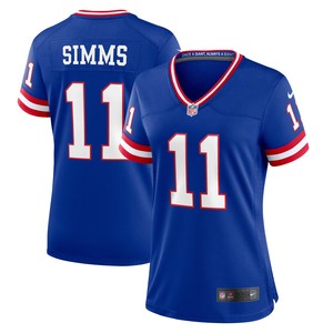 Phil Simms New York Giants Womens Classic Retired Player Game Jersey - Royal Nfl