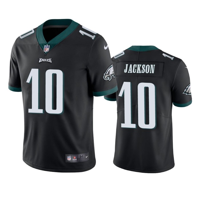 Philadelphia Eagles #10 Desean Jackson Black Vapor Untouchable Limited Jersey - Mens