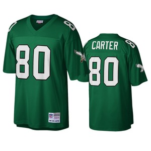 Philadelphia Eagles Cris Carter Kelly Green Legacy Replica Jersey