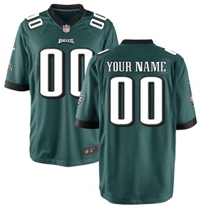 Philadelphia Eagles Custom Game Jersey - Midnight Green Custom Jerseys Nfl