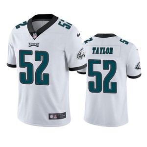 Philadelphia Eagles Davion Taylor White Vapor Limited Jersey