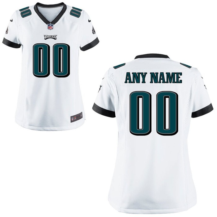 Philadelphia Eagles Fanatics Branded Womens Replica Game Jersey - White