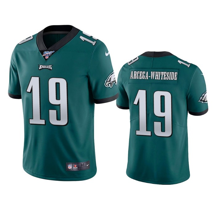 Philadelphia Eagles Jj Arcega-whiteside Midnight Green 100th Season Vapor Limited Jersey