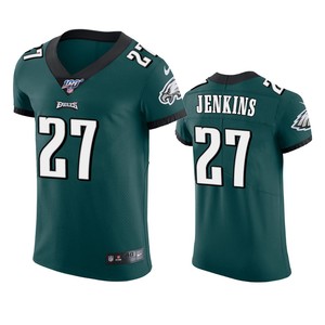 Philadelphia Eagles Malcolm Jenkins Midnight Green 100th Season Vapor Elite Jersey