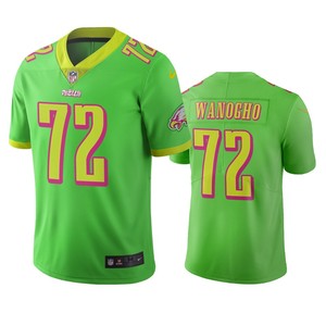 Philadelphia Eagles Prince Tega Wanogho Green City Edition Vapor Limited Jersey