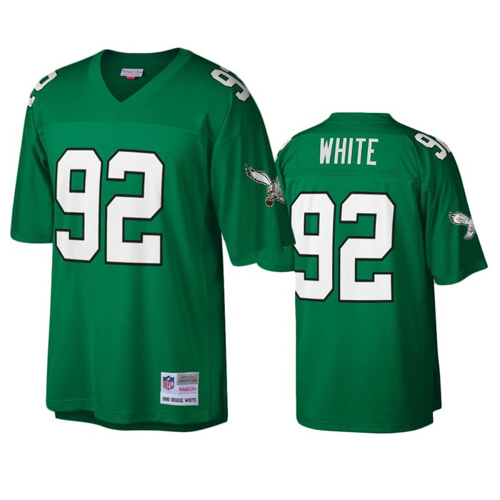 Philadelphia Eagles Reggie White Kelly Green Legacy Replica Jersey