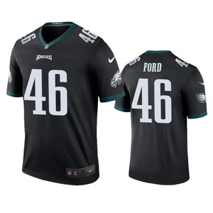 Philadelphia Eagles Rudy Ford Black Color Rush Legend Jersey