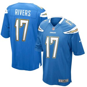 Philip Rivers Los Angeles Chargers Nike Alternate Game Jersey - Powder Blue - Cocomos