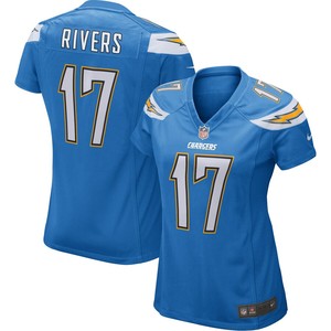 Philip Rivers Los Angeles Chargers Nike Womens Game Jersey - Light Blue