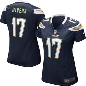 Philip Rivers Los Angeles Chargers Nike Womens Game Jersey - Navy Blue