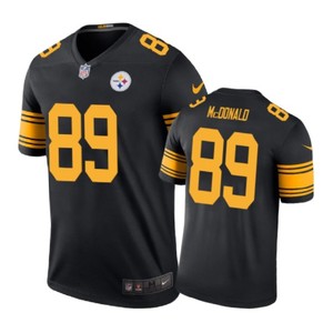 Pittsburgh Steelers #89 Vance Mcdonald Nike Color Rush Black Jersey