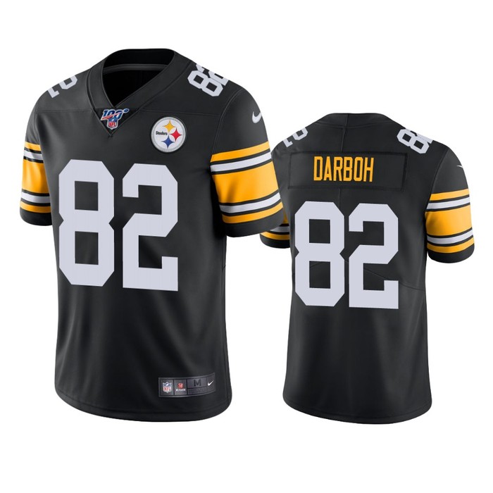 Pittsburgh Steelers Amara Darboh Black 100th Season Vapor Limited Jersey - Cocomos