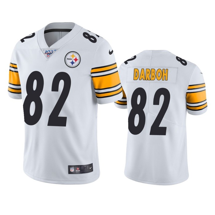 Pittsburgh Steelers Amara Darboh White 100th Season Vapor Limited Jersey