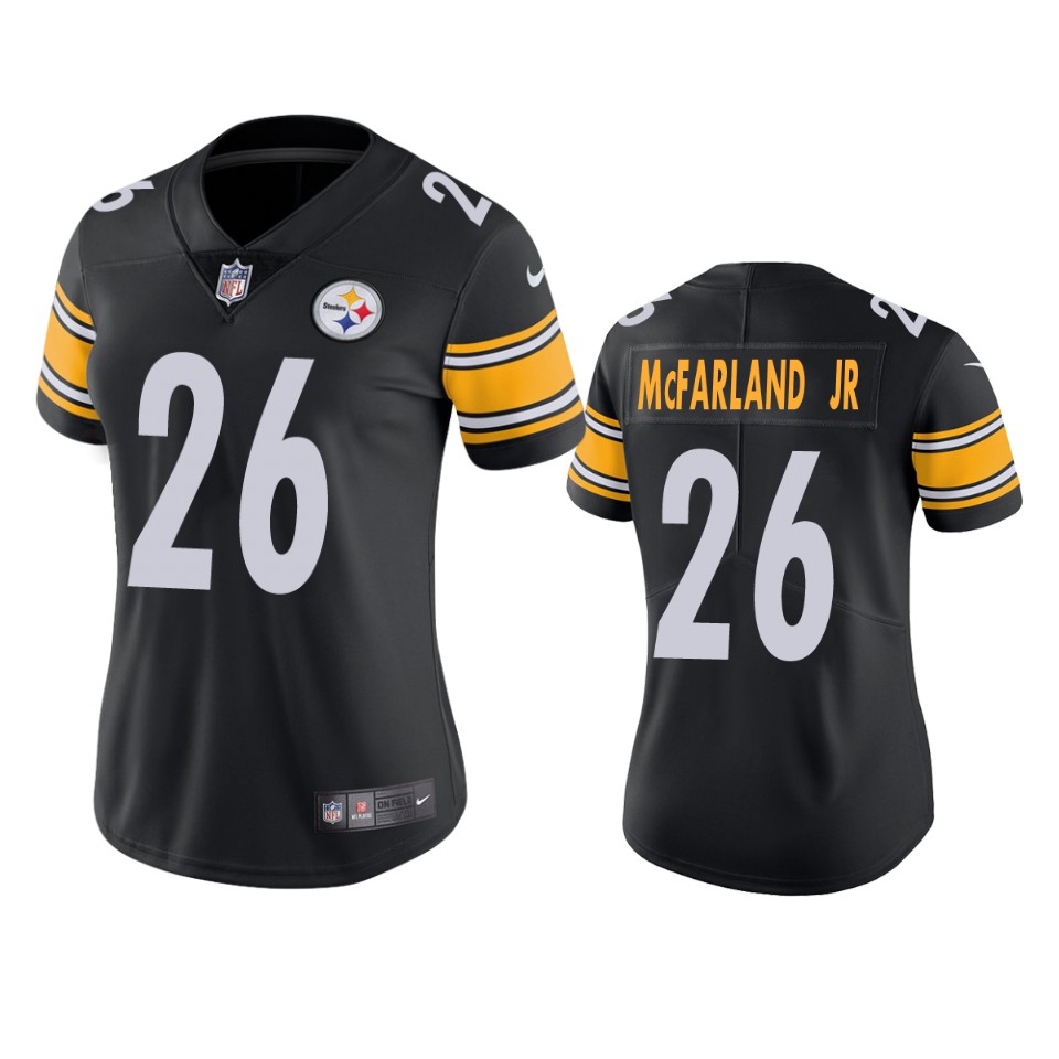 Pittsburgh Steelers Anthony Mcfarland Jr. Black Vapor Untouchable Limited Jersey - Cocomos