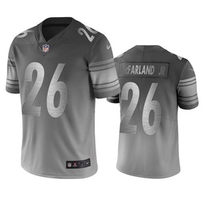 Pittsburgh Steelers Anthony Mcfarland Jr. Silver Gray City Edition Vapor Limited Jersey - Cocomos