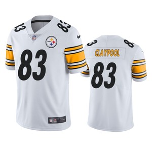 Pittsburgh Steelers Chase Claypool White 2020 Nfl Draft Vapor Limited Jersey