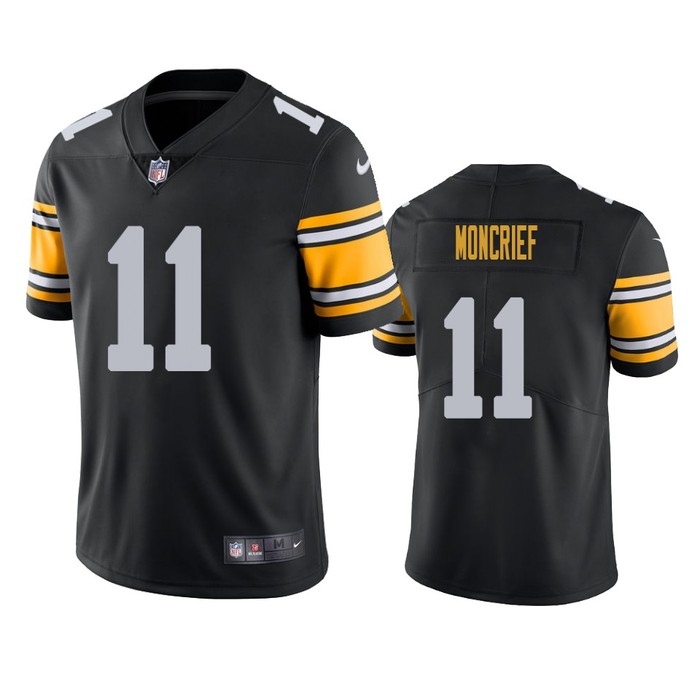 Pittsburgh Steelers Donte Moncrief Black Vapor Untouchable Limited Jersey