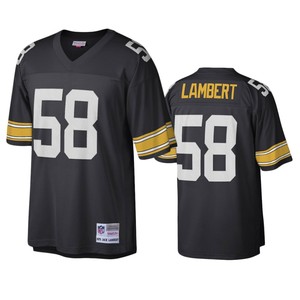 Pittsburgh Steelers Jack Lambert Black Legacy Replica Jersey