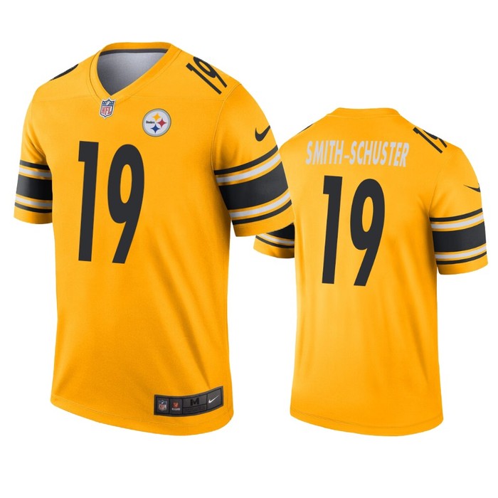 Pittsburgh Steelers Juju Smith-schuster Gold Inverted Legend Jersey