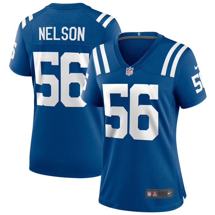 Quenton Nelson Indianapolis Colts Womens Player Game Jersey - Royal Nfl