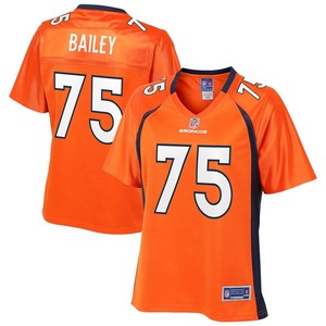 Quinn Bailey Denver Broncos Nfl Pro Line Womens Team Player Jersey - Orange