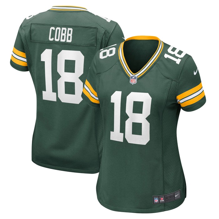 Randall Cobb Green Bay Packers Womens Game Player Jersey - Green Nfl