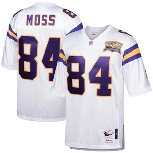 Randy Moss Minnesota Vikings Mitchell & Ness 2000 Authentic Throwback Retired Player Jersey - White Nfl