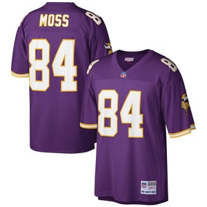 Randy Moss Minnesota Vikings Mitchell & Ness Big & Tall 1998 Retired Player Replica Jersey - Purple Nfl