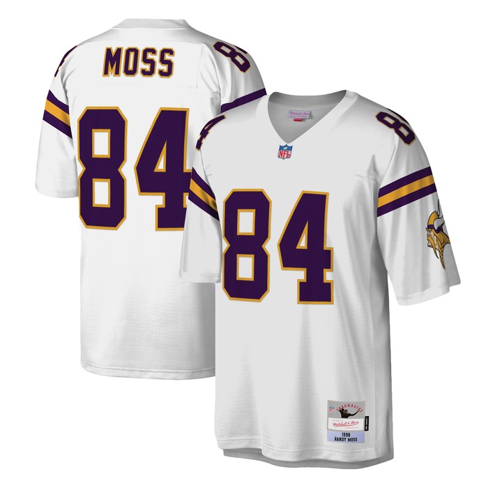 Randy Moss Minnesota Vikings Mitchell & Ness Legacy Replica Jersey - White Nfl