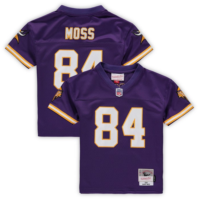 Randy Moss Minnesota Vikings Mitchell & Ness Male Preschool 1998 Retired Legacy Jersey - Purple Nfl