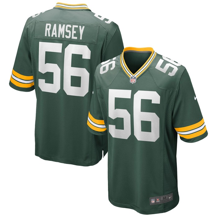 Randy Ramsey Green Bay Packers Game Jersey - Green Nfl