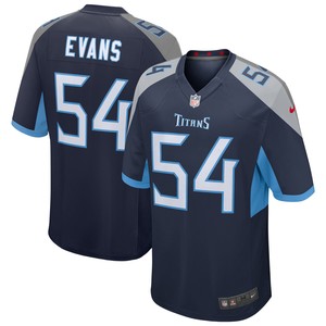 Rashaan Evans Tennessee Titans Game Jersey - Navy Nfl - Cocomos