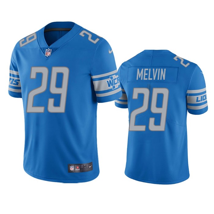 Rashaan Melvin Detroit Lions Light Blue Vapor Limited Jersey