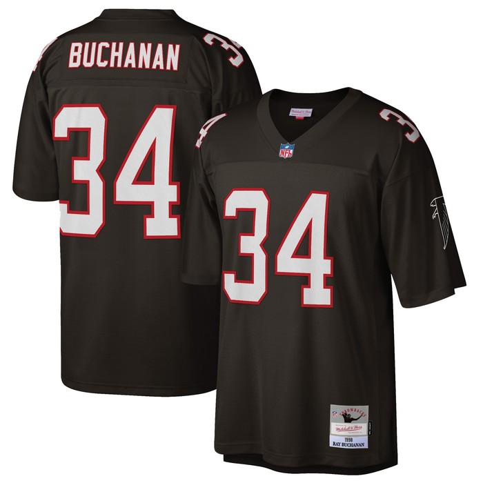 Ray Buchanan Atlanta Falcons Mitchell & Ness Retired Player Legacy Replica Jersey - Black Nfl