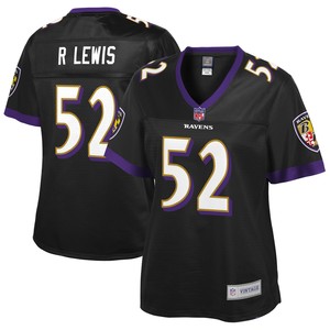 Ray Lewis Baltimore Ravens Nfl Pro Line Womens Retired Player Jersey - Black Nfl