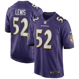 Ray Lewis Baltimore Ravens Nike Game Retired Player Jersey - Purple