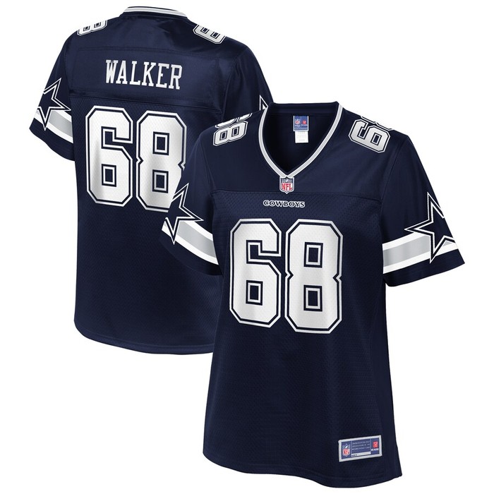 Ricky Walker Dallas Cowboys Nfl Pro Line Womens Team Player Jersey - Navy