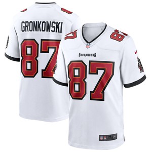 Rob Gronkowski Tampa Bay Buccaneers Game Jersey - White Nfl